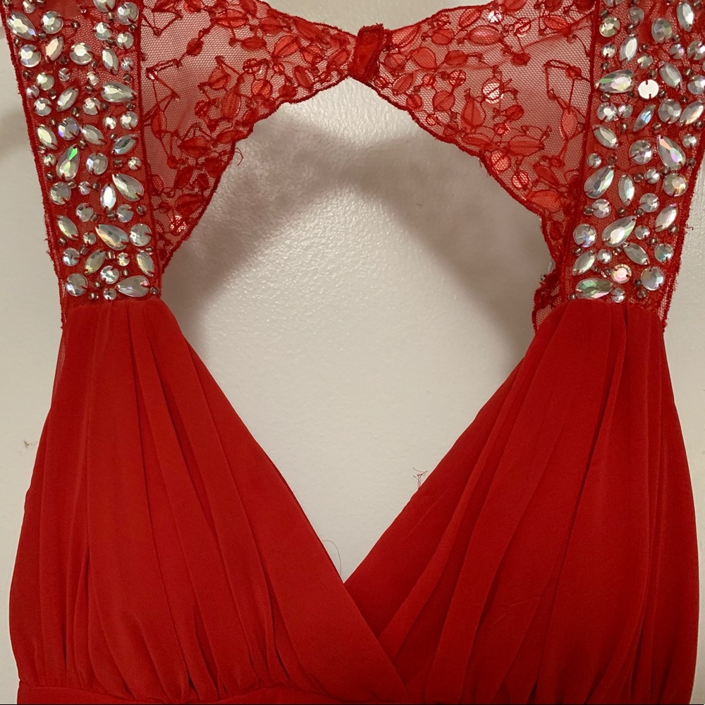 Short Red Prom Dress